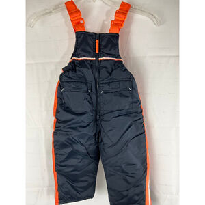 Boys French Toast SnowBibs size 18months blue/orange